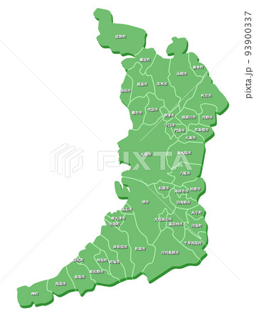 大阪府の地図 大阪府の地図 93900337