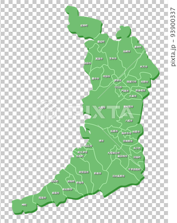 大阪府の地図 大阪府の地図 93900337
