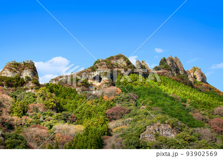 国東半島の並石耶馬の紅葉 国東半島の並石耶馬の紅葉 93902569