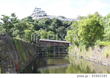 紀州徳川家 和歌山城の夏の朝 紀州徳川家 和歌山城の夏の朝 93902585