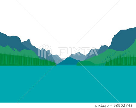 マリーン湖　maligne　lake　カナディアンロッキー　canadian　rockies　カナダ 93902743