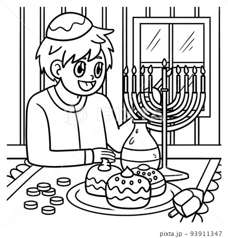 Maccabee's Hanukkah Coloring Book