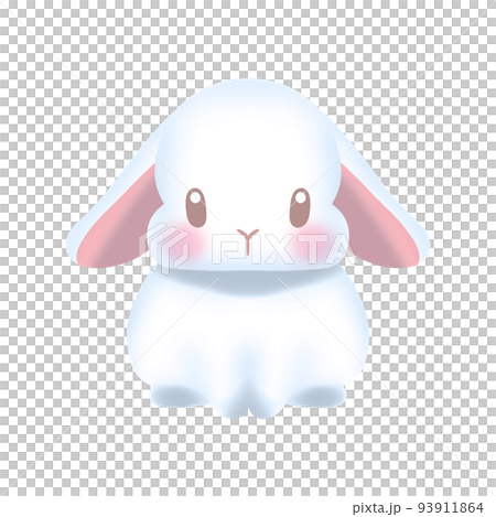 国内作家JUDY様、垂れ耳の白ウサギ うさぎ ぬいぐるみ ホワイト 赤目 内藤デザイン研究所 わたぽ ウサギ