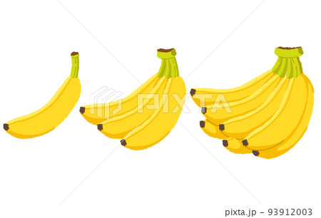 バナナのイラスト バナナのイラスト 93912003