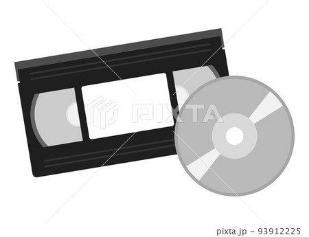 ビデオテープとディスク ビデオテープとディスク 93912225