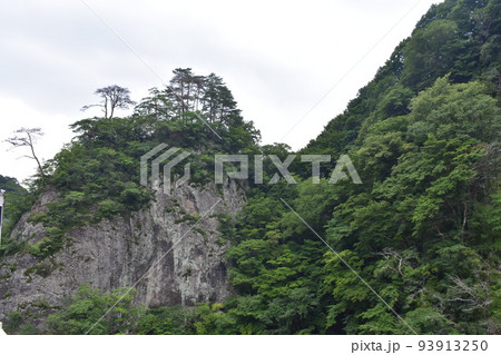 群馬県吾妻郡 八ッ場ダムの風景 群馬県吾妻郡 八ッ場ダムの風景 93913250