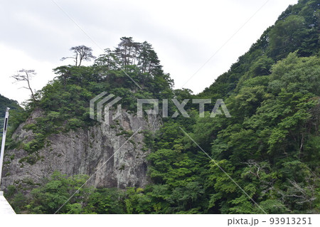 群馬県吾妻郡 八ッ場ダムの風景 群馬県吾妻郡 八ッ場ダムの風景 93913251