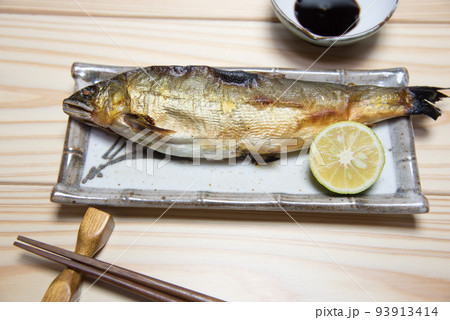 天然鮎姿焼き 天然鮎姿焼き 93913414