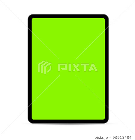 タブレットやスマートフォンなどの最新ガジェットのモックアップ 93915404