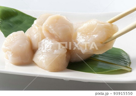 新鮮で美味しいホタテの刺身 93915550