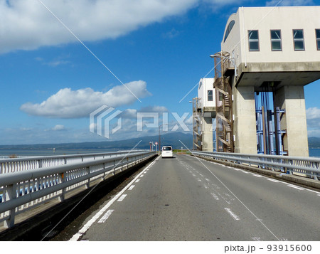 諫早湾干拓堤防道路 93915600