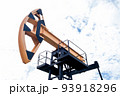 Drilling rig in an oil field. Extraction of oil from underground. Oil production, natural gas. Cost 93918296