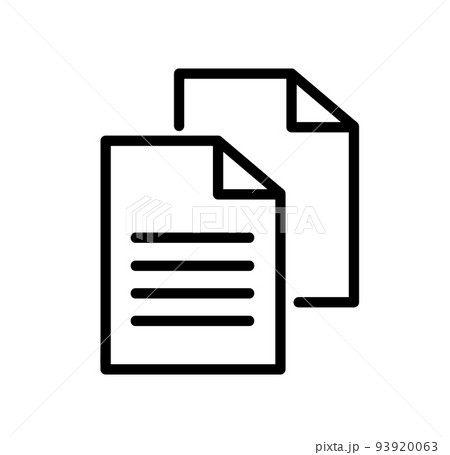 simple document icon. vector illustration simple document icon. vector illustration 93920063