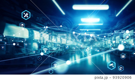 工場と通信ネットワーク 工場と通信ネットワーク 93920906