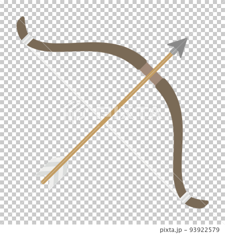 弓矢のイラスト 93922579