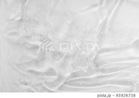 Hyaluron acid for skin care with collagen and retinol. Skincare lotion face serum swatch. Gel smudge. Cosmetic cream transparent liquid gel. 93926738