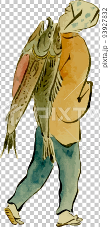 賣咸鮭魚的男人 賣咸鮭魚的男人 93927832