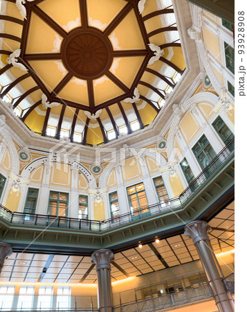 東京駅　北口駅舎の天井ドーム 93928908
