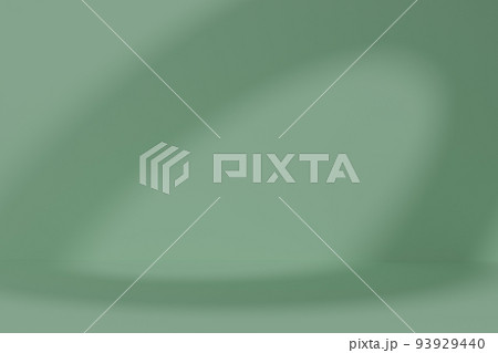 Green room background with drop shadow 93929440