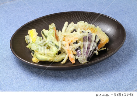 野菜の天ぷら、四種類 野菜の天ぷら、四種類 93931948