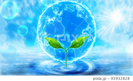 海と地球_環境_SDGs_エコロジー_イメージ 93932828