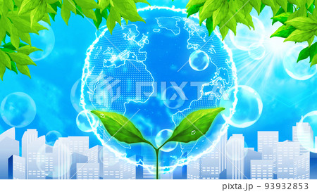 エコな街並み エコな街並み 93932853