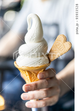 宮崎　高千穂　生乳ソフトクリーム 93933528