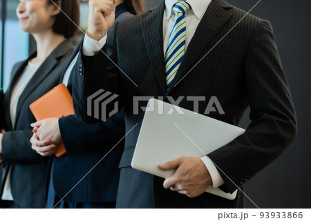 ソリューション提案するビジネスチームのイメージ 93933866