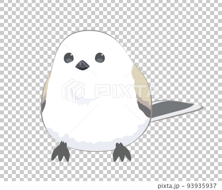 シマエナガのイラスト 93935937