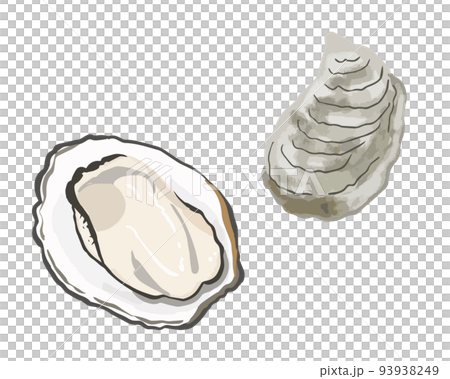 牡蠣イラスト素材 93938249