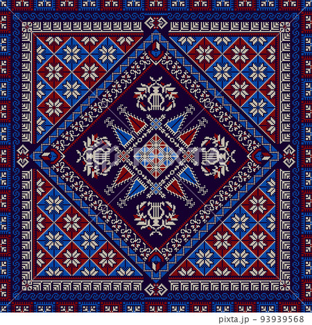 Decorative Palestinian pattern 8 93939568