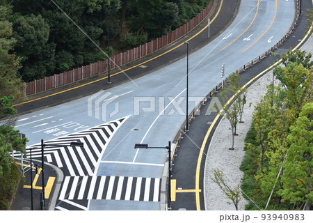 新国立競技場周辺の道路、東京 93940983