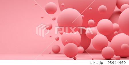 3d render shaps. Modern abstract background design. 93944460