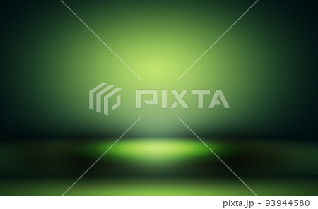Luxury plain Green gradient abstract studio background empty room with space for your text and picture Luxury plain Green gradient abstract studio background empty room with space for your text and picture 93944580