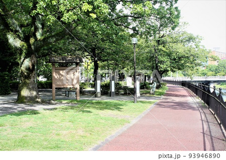 甲突川沿いの維新ふるさとの道遊歩道 93946890