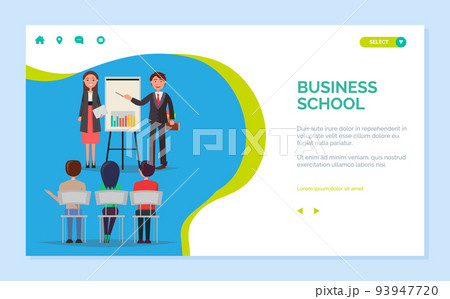Business School Teachers with Students Website 93947720
