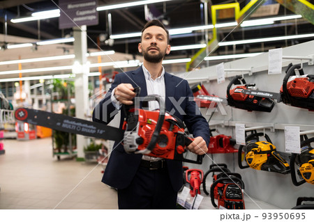 garden tools store manager offers a great deal on a petrol saw garden tools store manager offers a great deal on a petrol saw 93950695