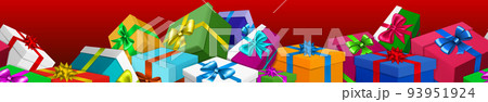 Banner with gift boxes Banner with gift boxes 93951924