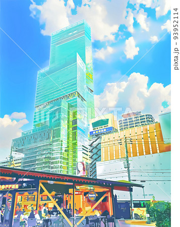 超高層ビル 93952114