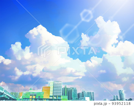 都会の空と雲 都会の空と雲 93952118