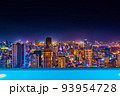 2022年最新カンボジア首都プノンペンの夜景 93954728