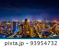 2022年最新カンボジア首都プノンペンの夜景 93954732