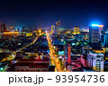 2022年最新カンボジア首都プノンペンの夜景 93954736