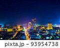 2022年最新カンボジア首都プノンペンの夜景 93954738