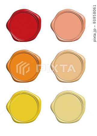 シールスタンプ 93958061