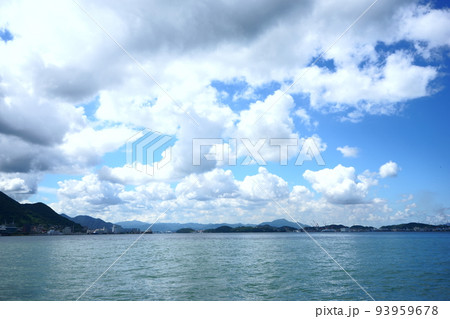 関門海峡の海と空 関門海峡の海と空 93959678
