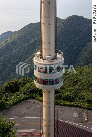 弥彦山スカイラインのパノラマタワー 新潟県 弥彦山スカイラインのパノラマタワー 新潟県 93960283