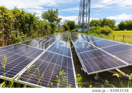 北杜市のソーラー発電 北杜市のソーラー発電 93963536