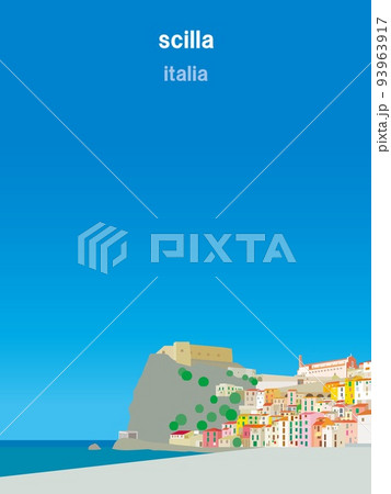 シッラ scilla カラブリア calabria イタリア italia シッラ scilla カラブリア calabria イタリア italia 93963917