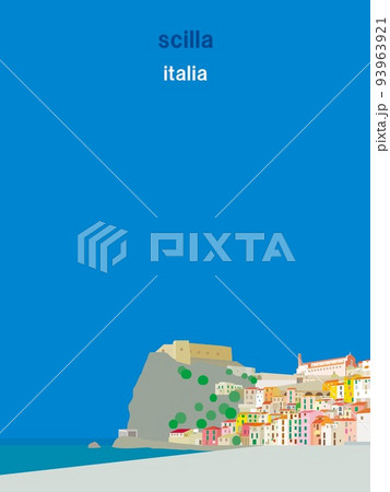シッラ　scilla　カラブリア　calabria　イタリア　italia 93963921